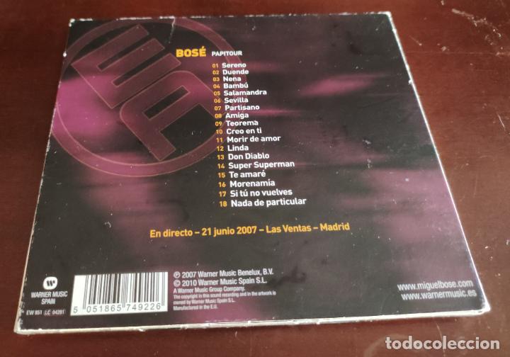 CDs de m&uacute;sica: CD - MIGUEL BOSE - PAPITOUR - 2010 - Foto 2