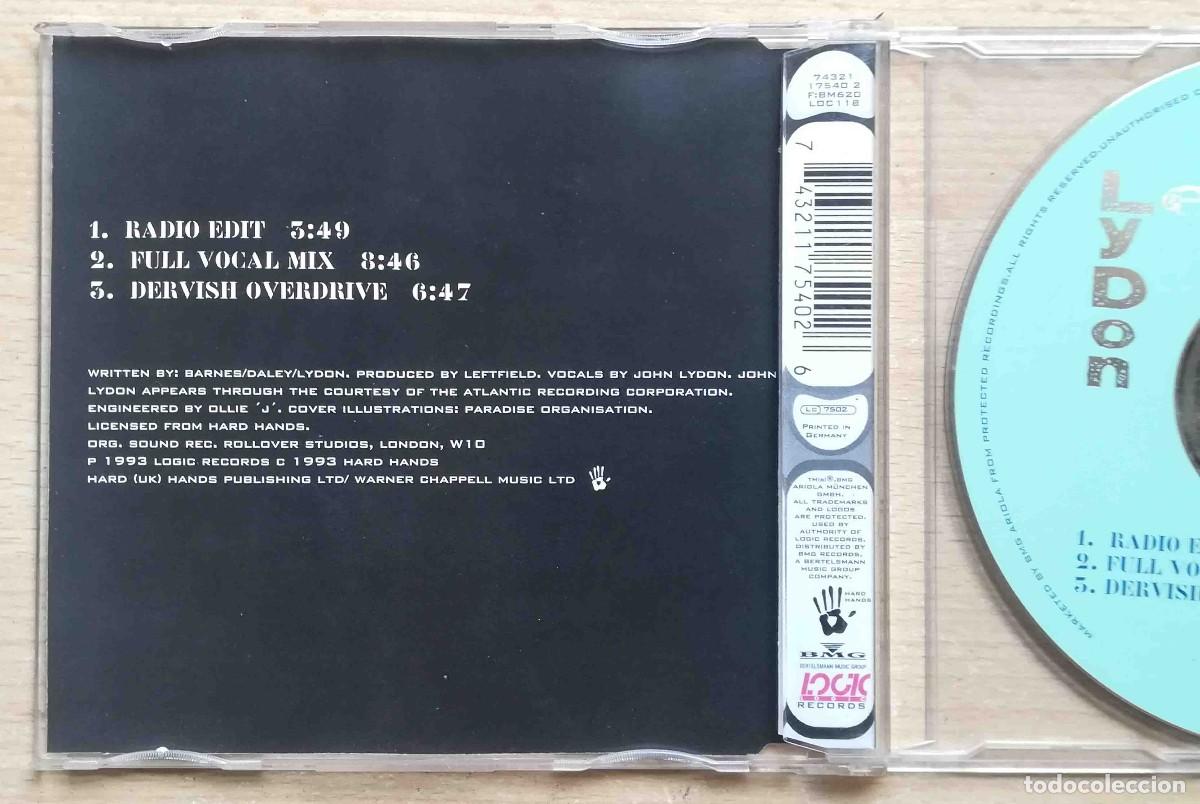 CDs de m&uacute;sica: CD LetField Lydon - Open Up (3 versiones) con John Lydon. - Foto 2