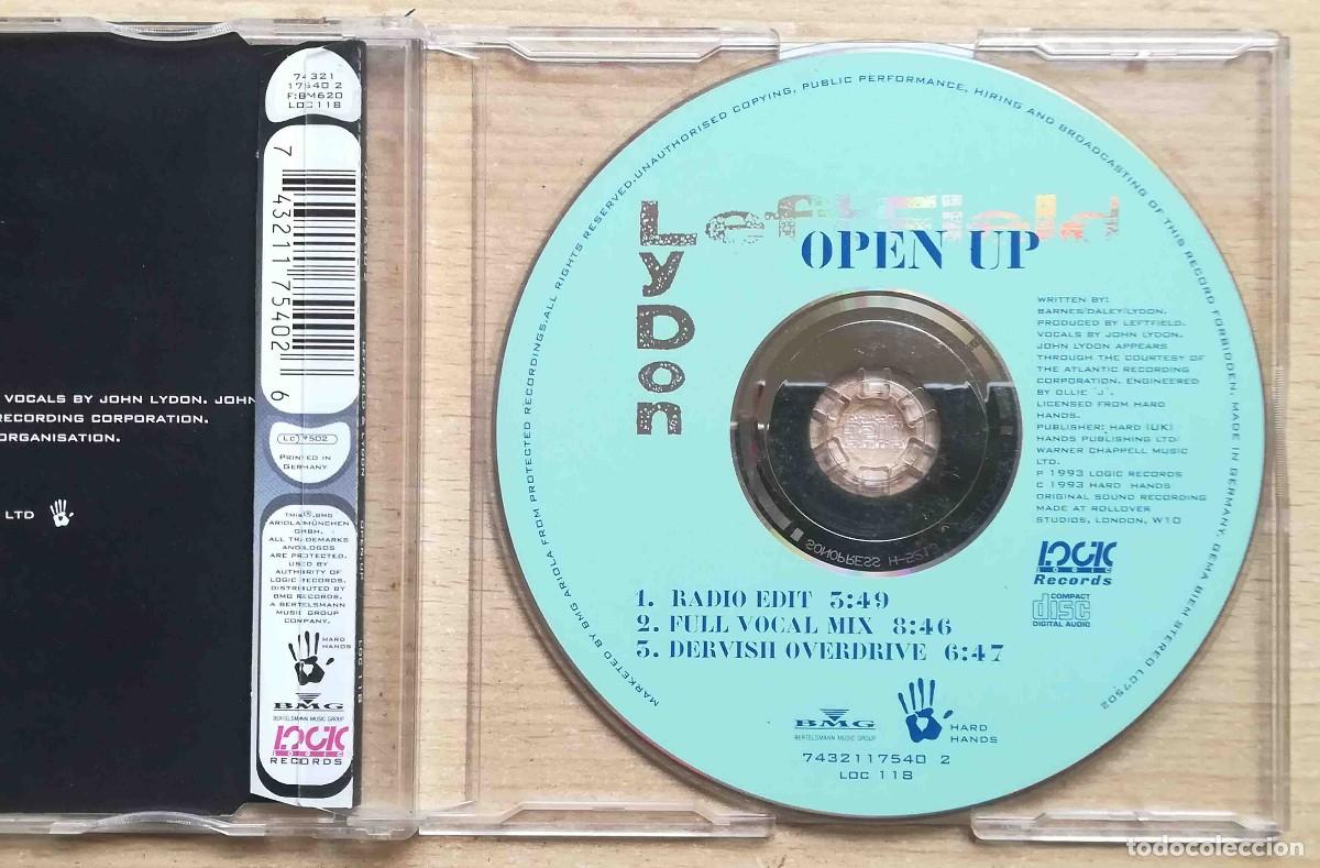 CDs de m&uacute;sica: CD LetField Lydon - Open Up (3 versiones) con John Lydon. - Foto 3