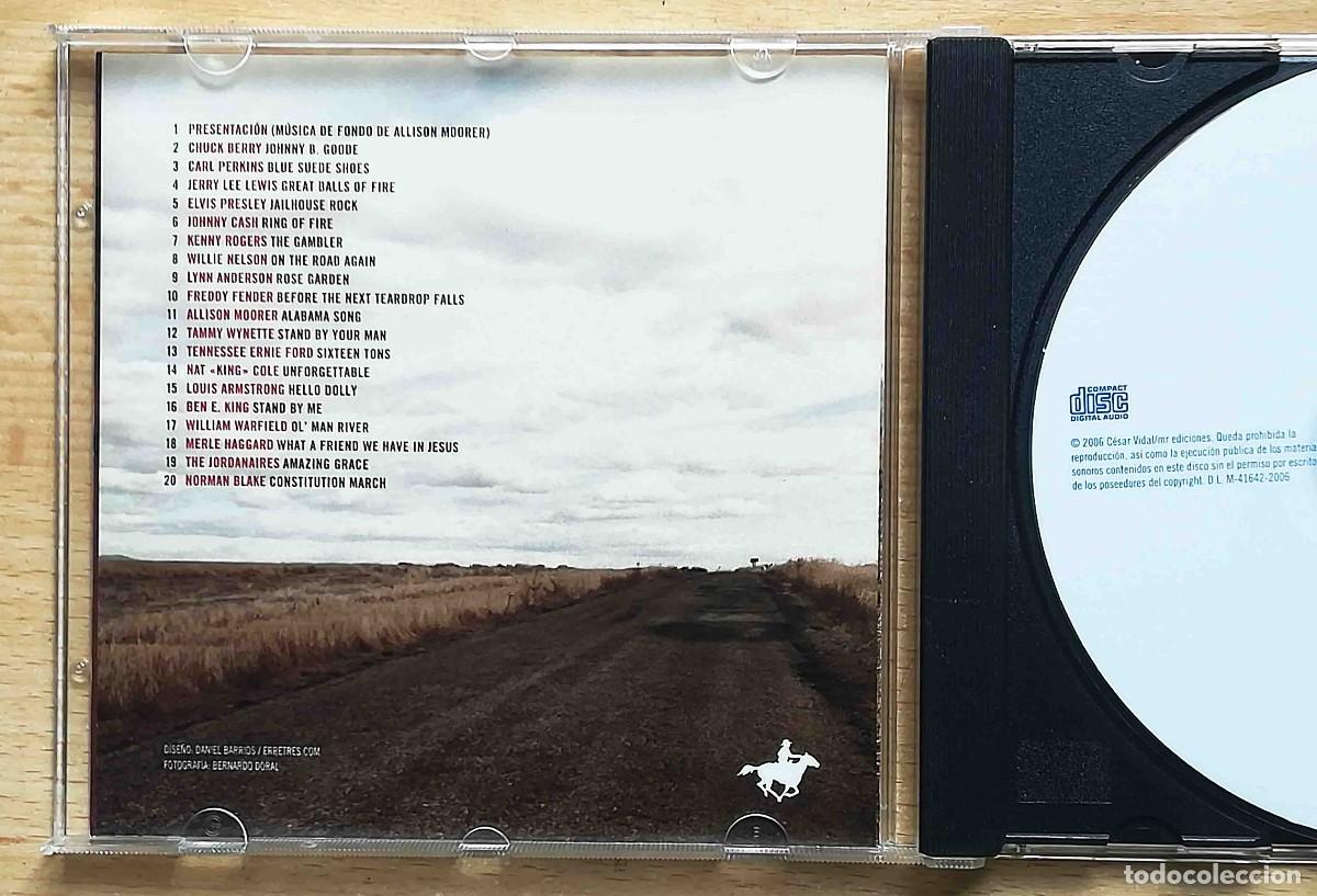 CDs de m&uacute;sica: CD C&eacute;sar Vidal. Camino del Sur. 20 Temas. - Foto 2