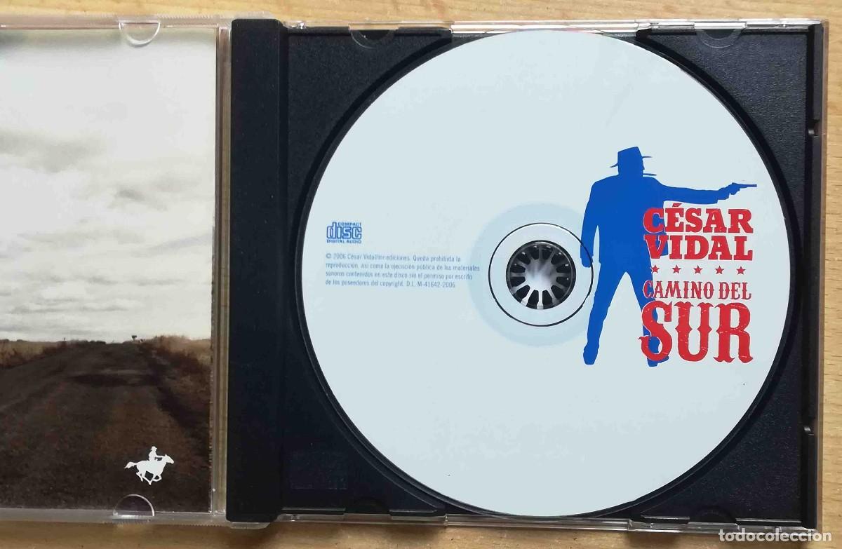 CDs de m&uacute;sica: CD C&eacute;sar Vidal. Camino del Sur. 20 Temas. - Foto 3