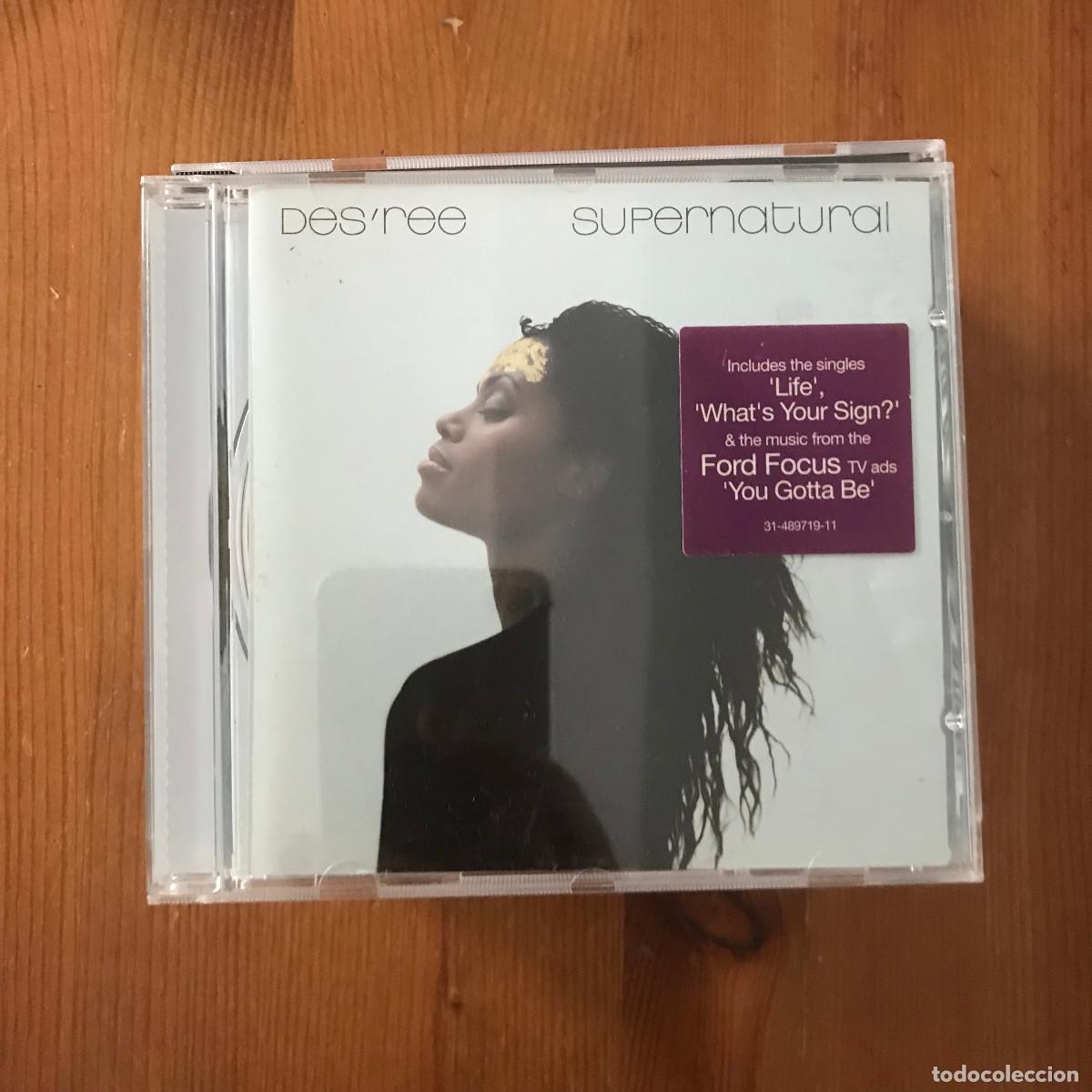 CDs de m&uacute;sica: DESREE - SUPERNATURAL - CD SONY 1998 - Foto 1