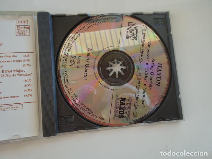 CDs de m&uacute;sica: HAYDN , STRING QUARTETS - EMPEROR - FIFTHS - SUNRISE - KODALY QUARTET - CD +LIBRETO - Foto 3