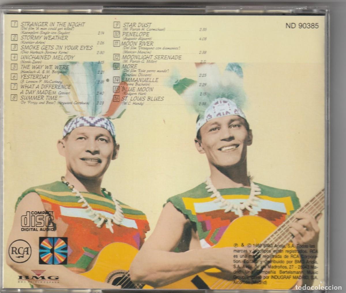 CDs de m&uacute;sica: LOS INDIOS TABAJARAS - POLVO DE ESTRELLAS (CD RCA 1989) - Foto 2