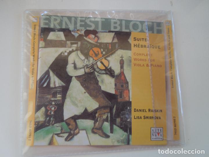 CD de M&uacute;sica: ERNEST BLOCH - SUITE H&Eacute;BRAIQUE - VIOLA&PIANO -DANIEL RAISKIN -LISA SMIRNOVA - CD+LIBRETO