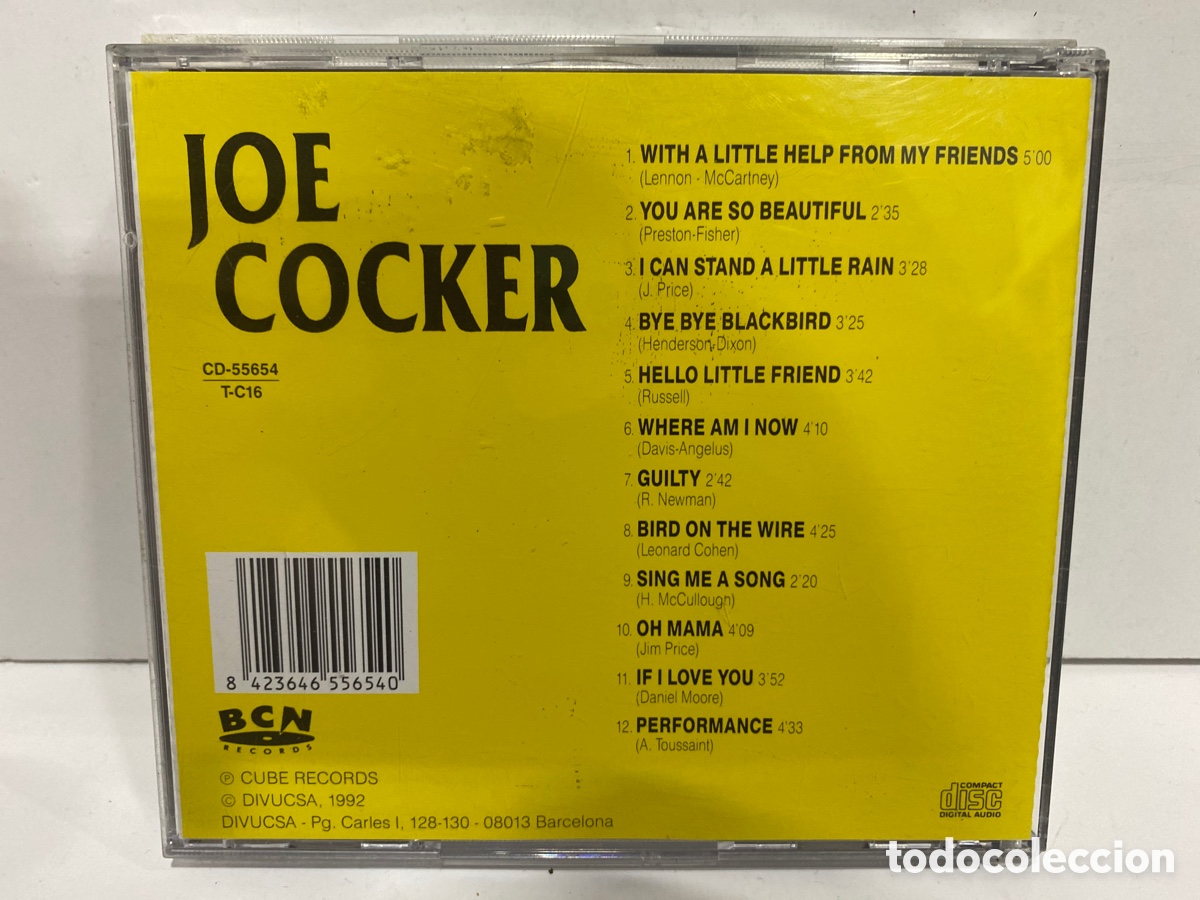 CDs de m&uacute;sica: Joe Cocker - Sus Mejores Baladas (CD, Comp) - Foto 2