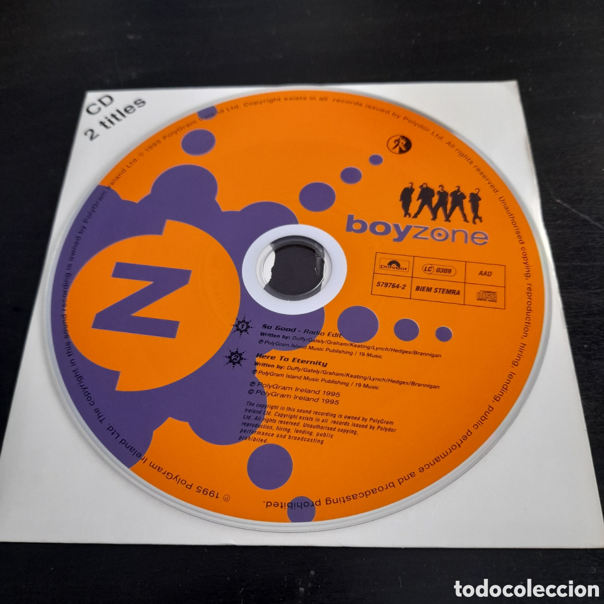 CDs de m&uacute;sica: Boyzone &ndash; So Good. CD, Single, 1995, Europa - Foto 3
