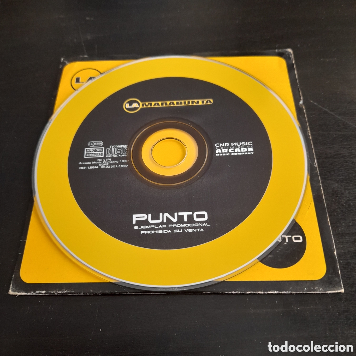 CDs de m&uacute;sica: La Marabunta &ndash; Punto. CD, Single, Promo, 1997 - Foto 3