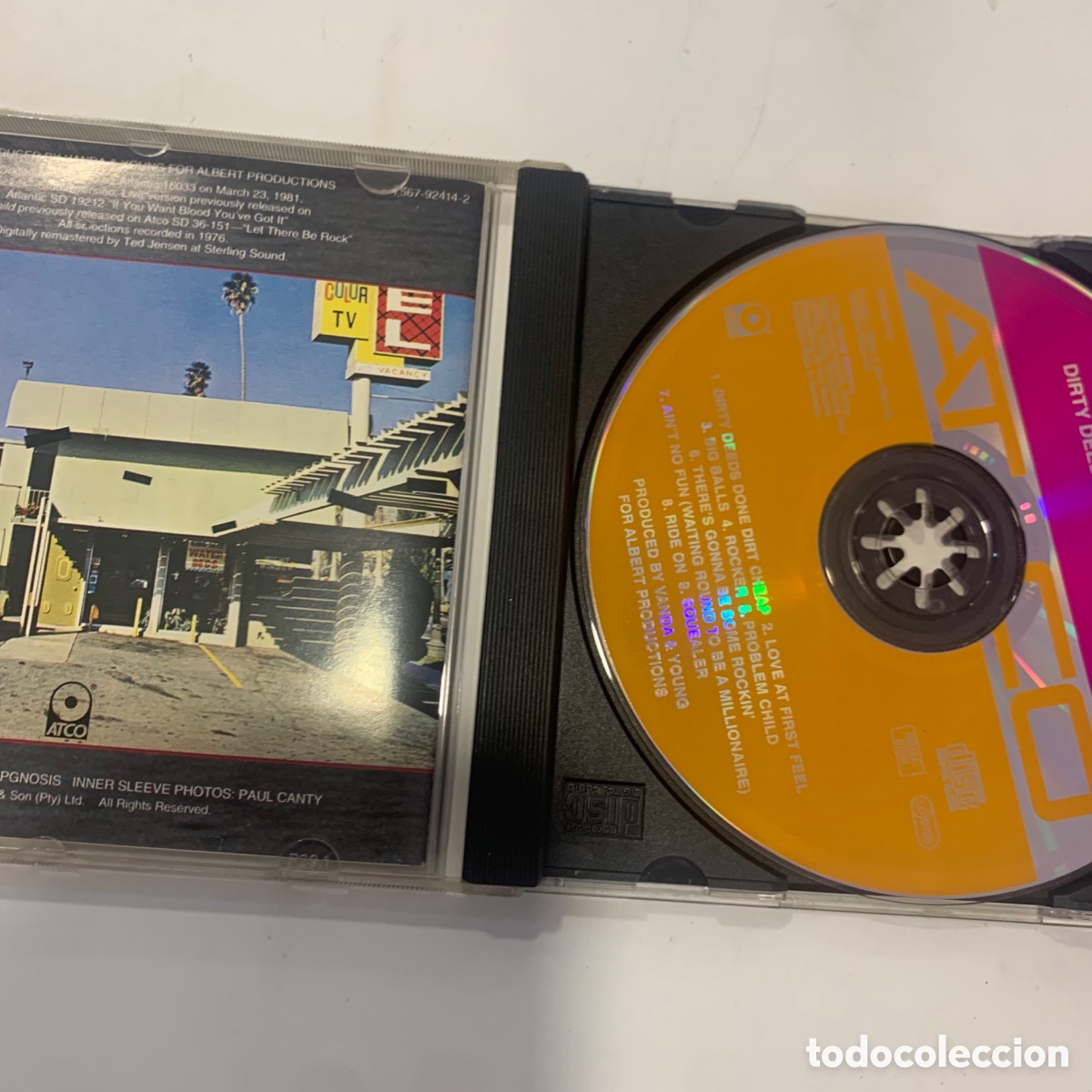 CDs de m&uacute;sica: Cd ac/dc dirty deeds done dirt cheap - Foto 2