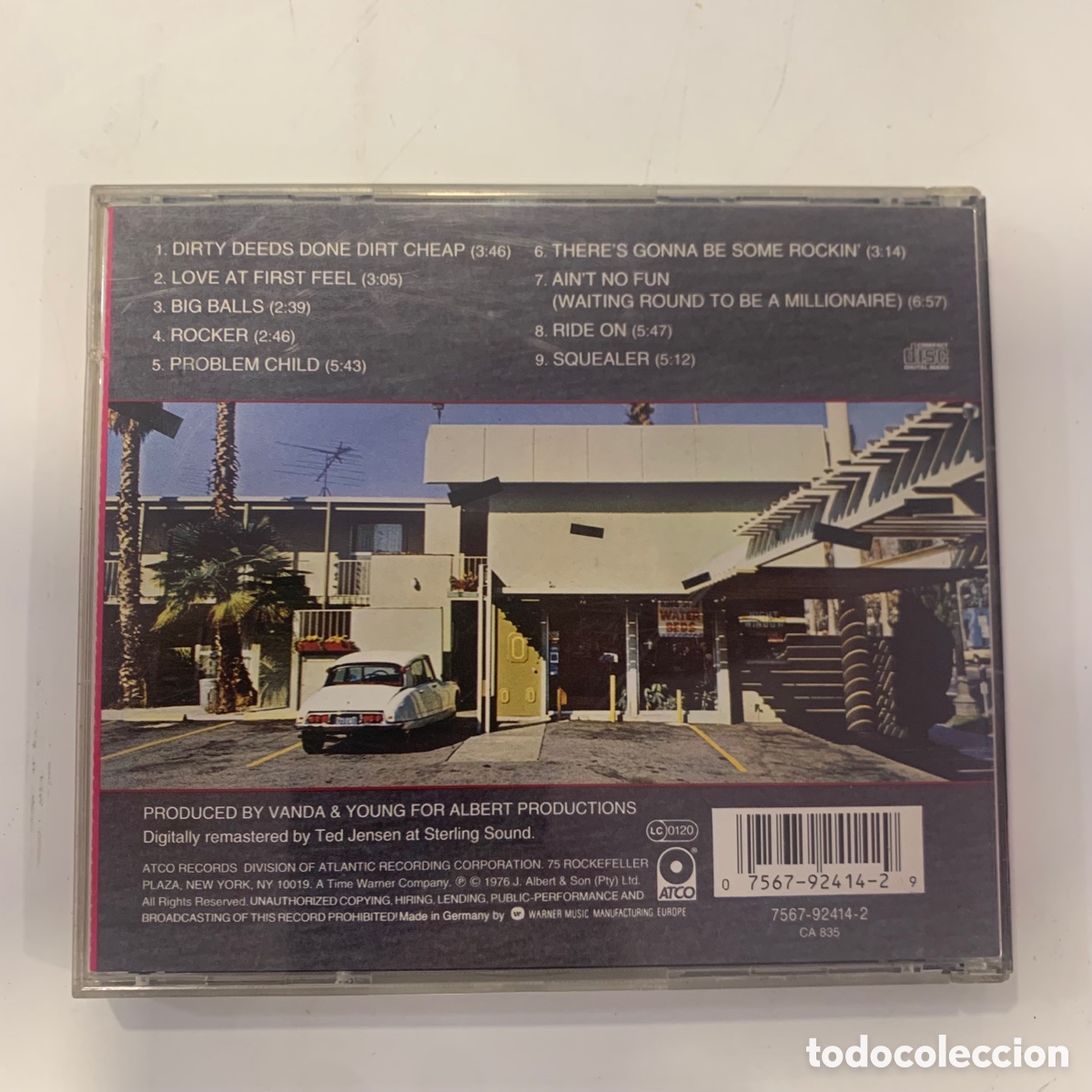 CDs de m&uacute;sica: Cd ac/dc dirty deeds done dirt cheap - Foto 3