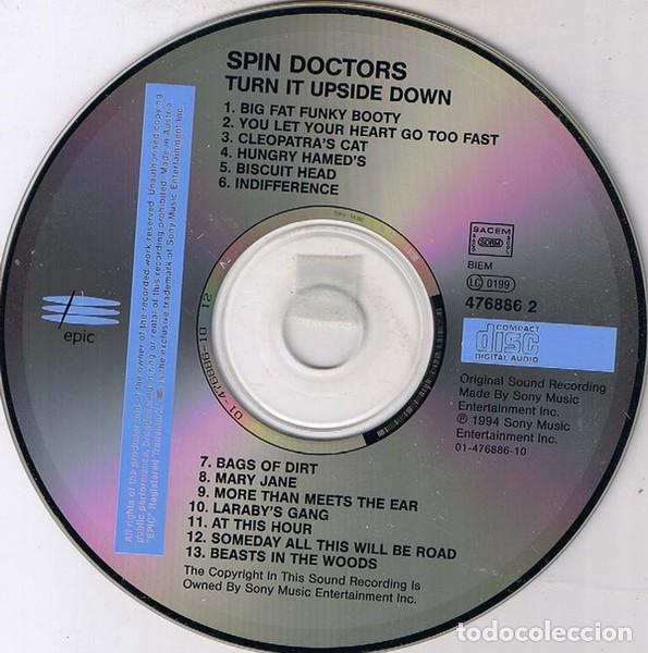 CDs de m&uacute;sica: Spin Doctors &ndash; Turn It Upside Down-CD-EUROPE-1994 - Foto 3