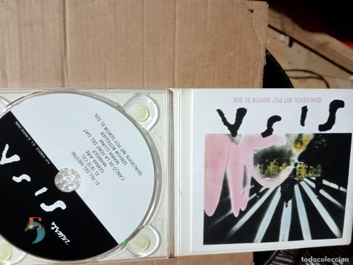 CDs de m&uacute;sica: Sisa &ndash; Qualsevol Nit Pot Sortir El Sol digipack libreto cd - Foto 2
