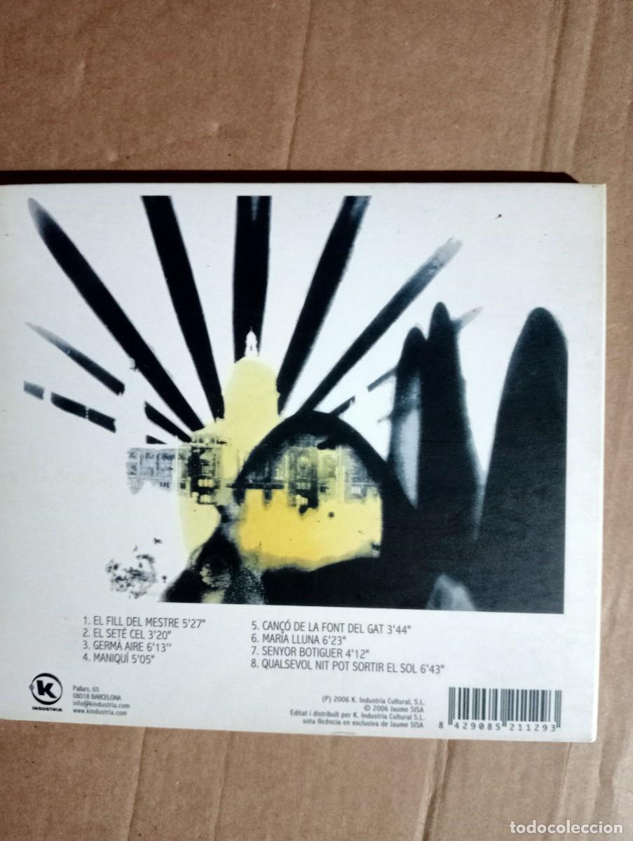 CDs de m&uacute;sica: Sisa &ndash; Qualsevol Nit Pot Sortir El Sol digipack libreto cd - Foto 3