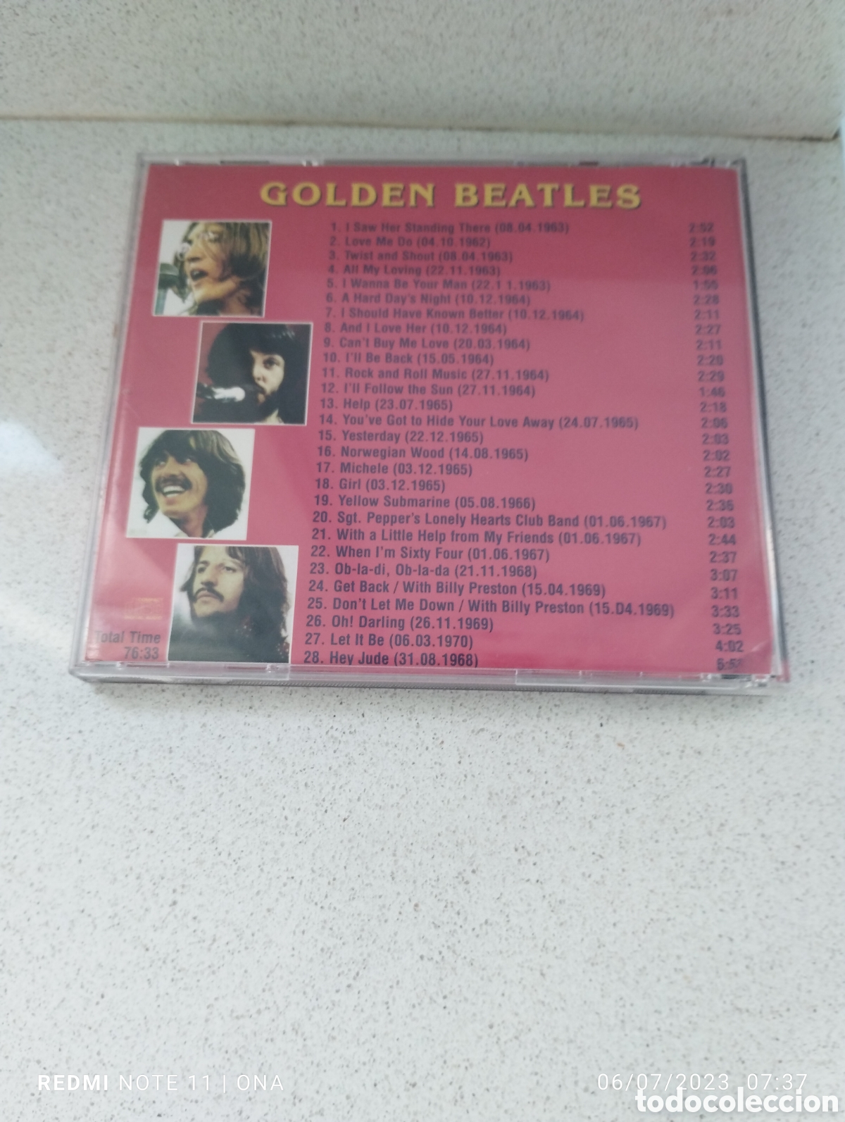 CDs de m&uacute;sica: Golden Beatles - Foto 2