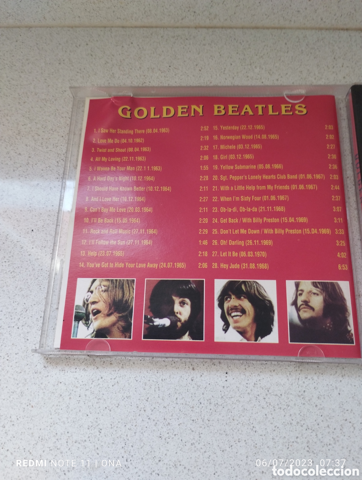 CDs de m&uacute;sica: Golden Beatles - Foto 3