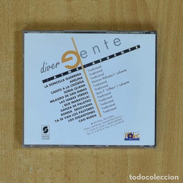 CDs de m&uacute;sica: JAIME LAFUENTE - DIVERGENTE - CD - Foto 2