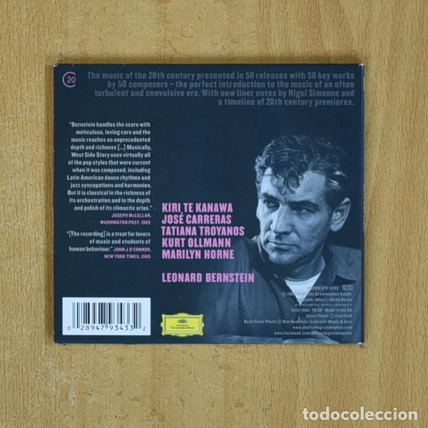 CDs de m&uacute;sica: LEONARD BERSTEIN - WEST SIDE STORY - CD - Foto 2