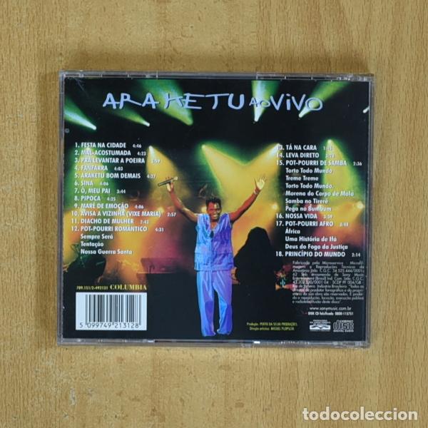 CDs de m&uacute;sica: ARAKETU - AO VIVO - CD - Foto 2
