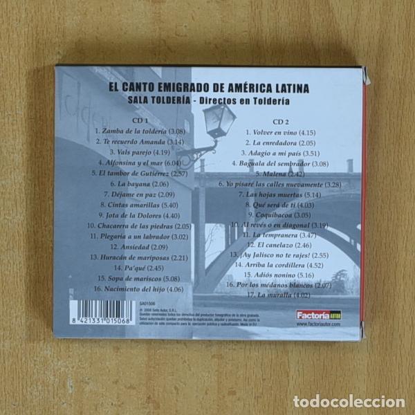 CDs de m&uacute;sica: VARIOS - SALA TOLDERIA - CD - Foto 2