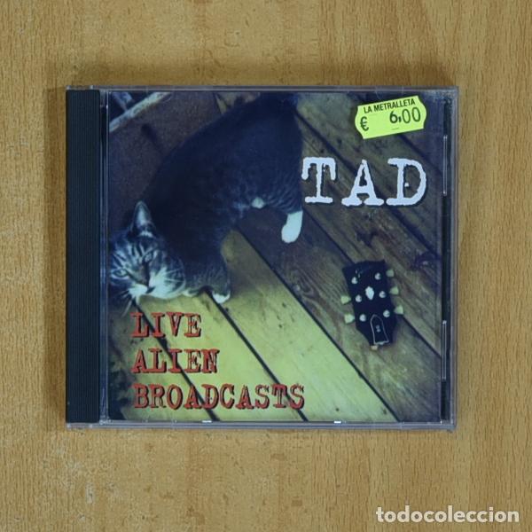 CDs de m&uacute;sica: TAD - LIVE ALIEN BROADCASTS - CD - Foto 1