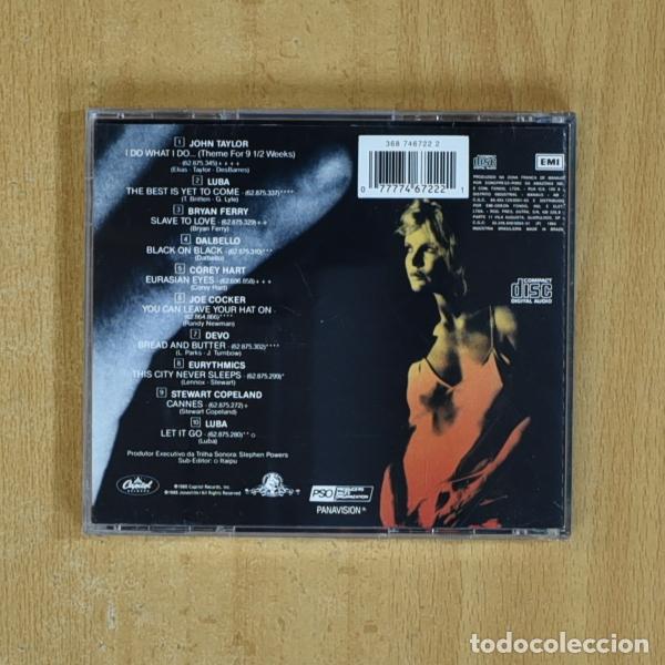 CDs de m&uacute;sica: VARIOS - 9 1 / 2 WEEKS - CD - Foto 2