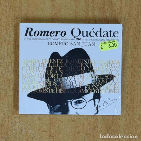 CDs de m&uacute;sica: VARIOS - ROMERO QUEDATE - CD - Foto 1