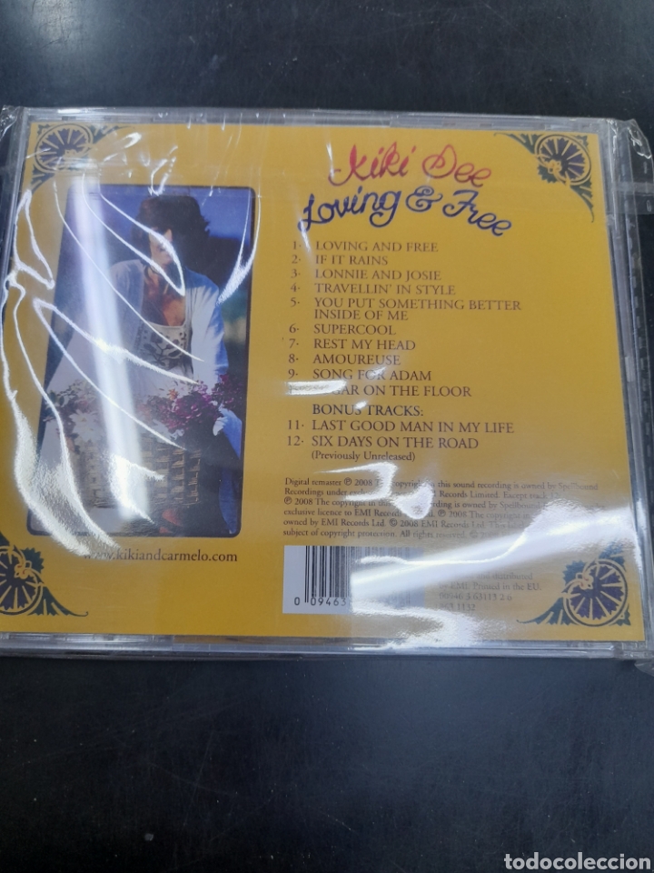 CDs de m&uacute;sica: JOHNNY Hallyday. KIKI DEE. - Foto 2