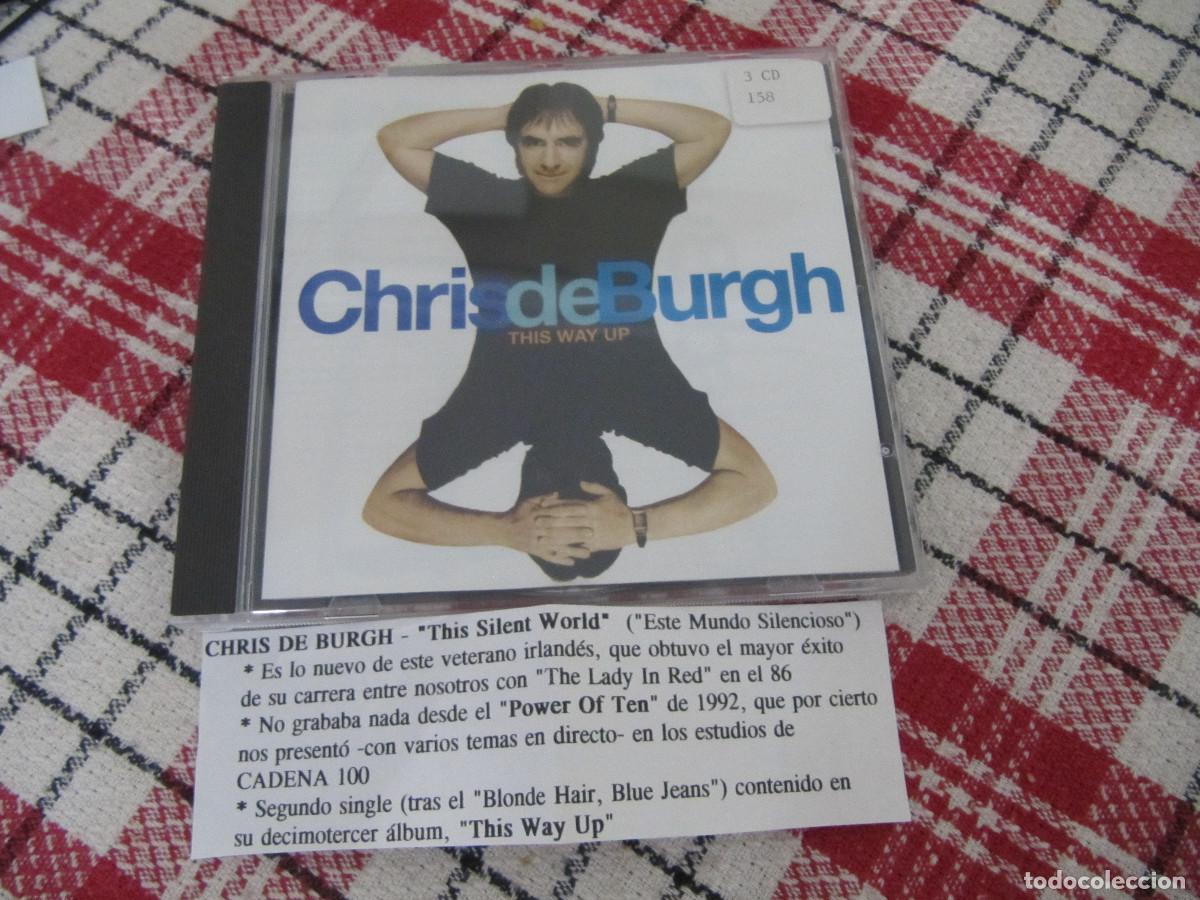 CDs de m&uacute;sica: CHRIS DE BURGH THIS WAY UP CD CADENA 100 - Foto 1