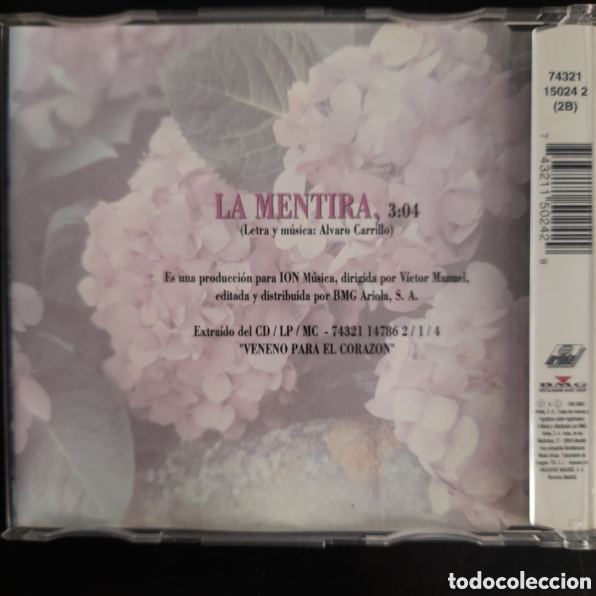 CDs de m&uacute;sica: Ana Bel&eacute;n &ndash; La Mentira. CD, Single - Foto 2