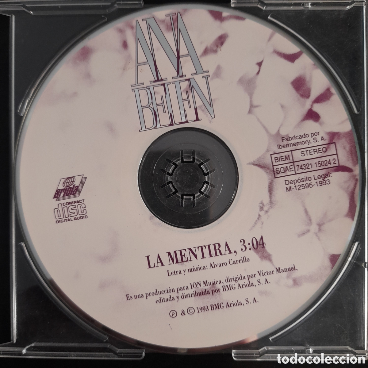 CDs de m&uacute;sica: Ana Bel&eacute;n &ndash; La Mentira. CD, Single - Foto 3