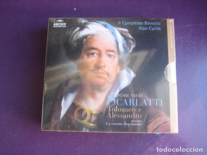 CDs de m&uacute;sica: DOMENICO SCARLATTI - TOLOMEO E ALESSANDRO - CAJA ARCHIV 3 CD 2010 - OPERA, PRECINTADA