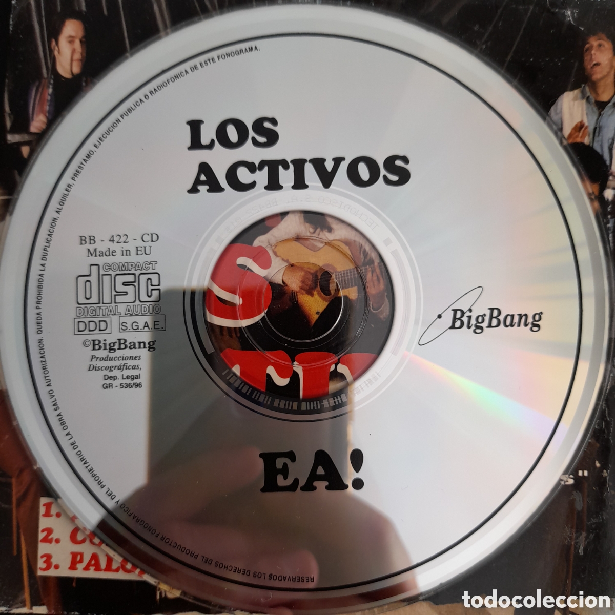 CDs de m&uacute;sica: Los Activos &ndash; Ea! CD, Sampler, Cart&oacute;n - Foto 3