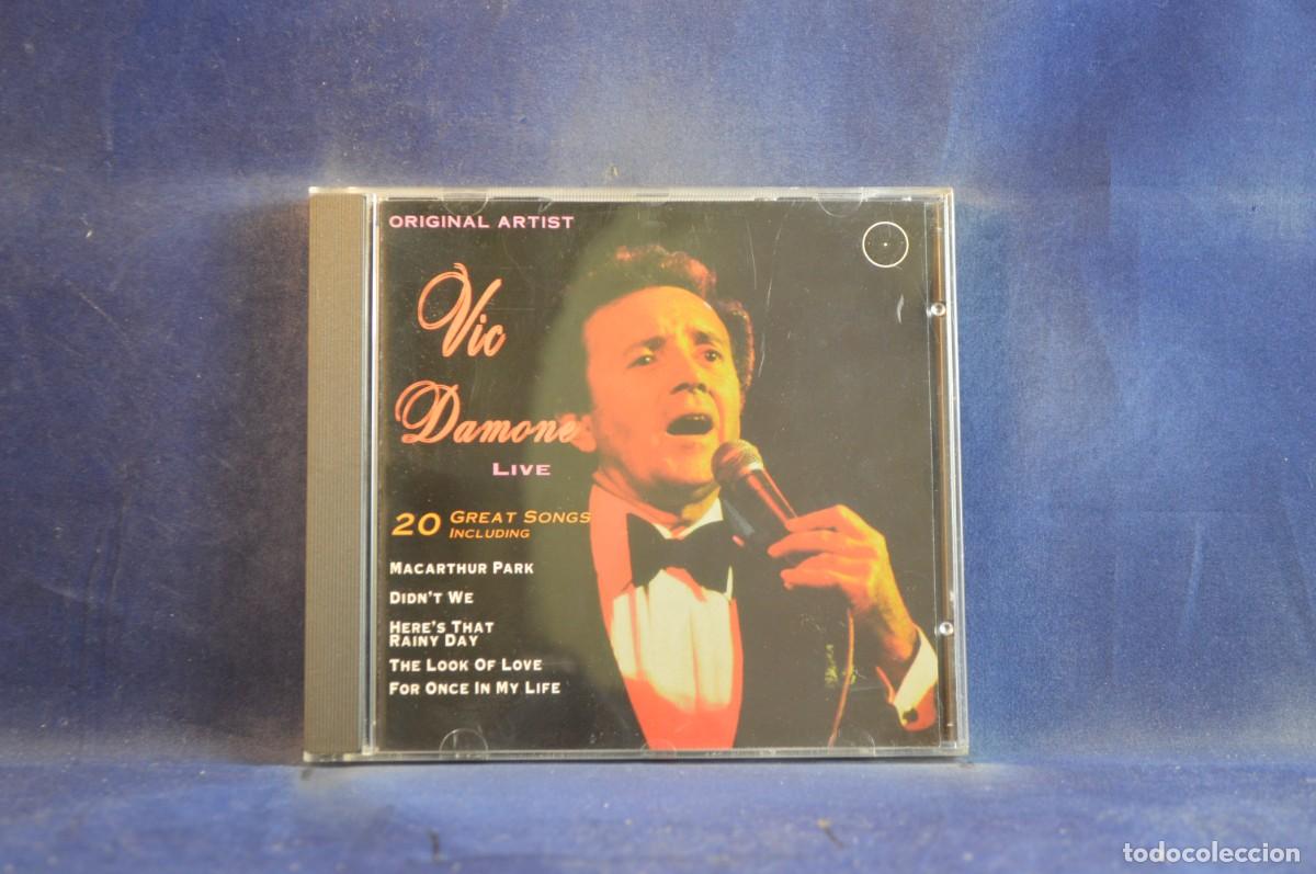 CDs de m&uacute;sica: VIC DAMONE &ndash; LIVE - CD - Foto 1