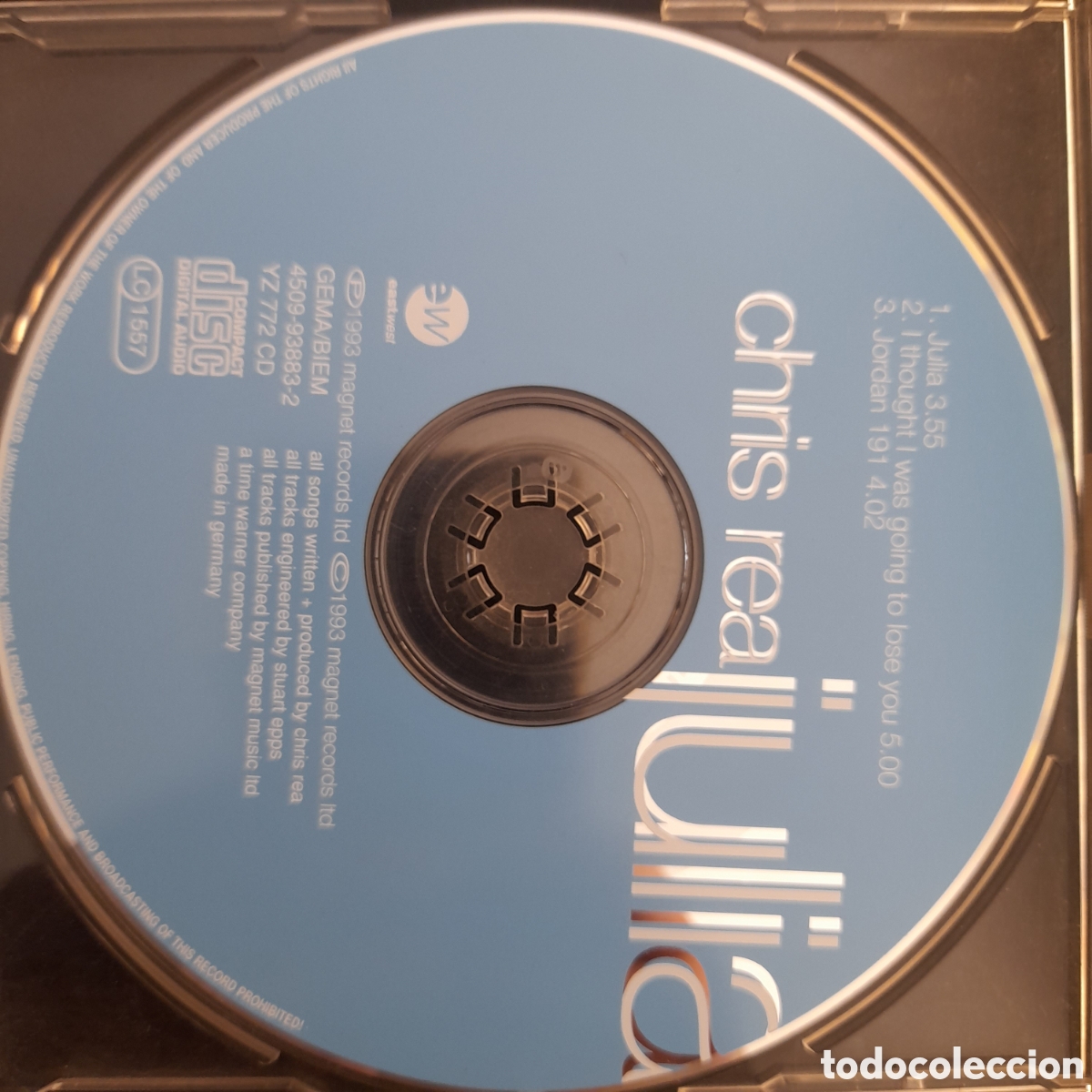 CDs de m&uacute;sica: Chris Rea &ndash; Julia. 1993, Europa. CD, Maxi-Single - Foto 3