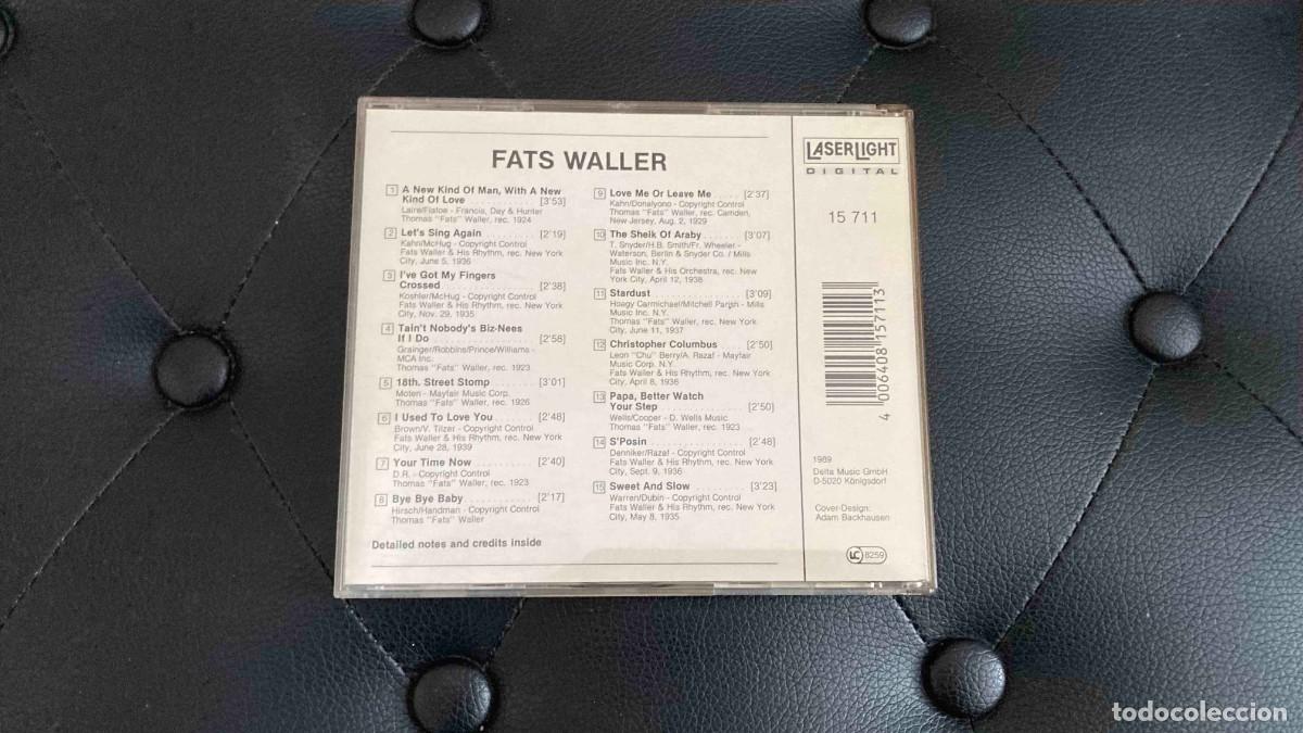 CDs de m&uacute;sica: 2 CDS. Fats Waller - Foto 4