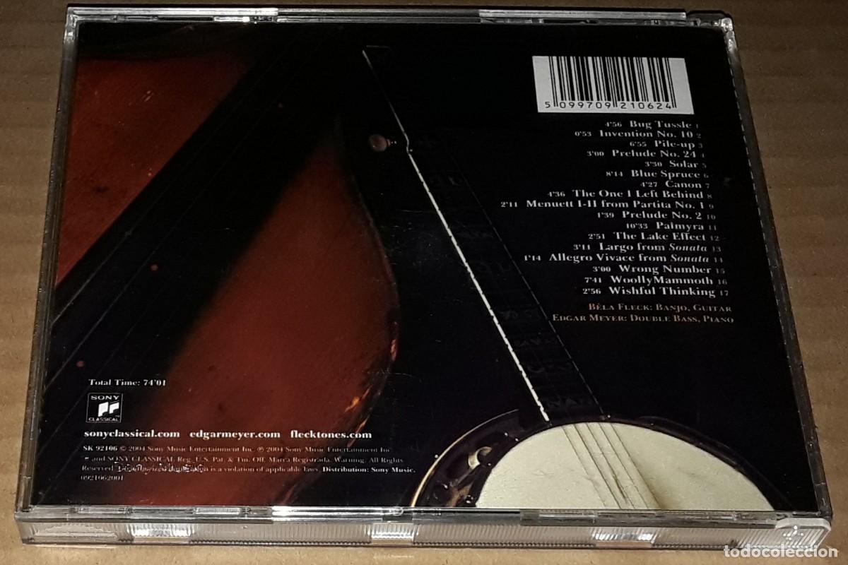 CDs de m&uacute;sica: CD - BELA FLECK & EDGAR MEYER - MUSIC FOR TWO - EDGAR MEYER / BELA FLECK - Foto 2
