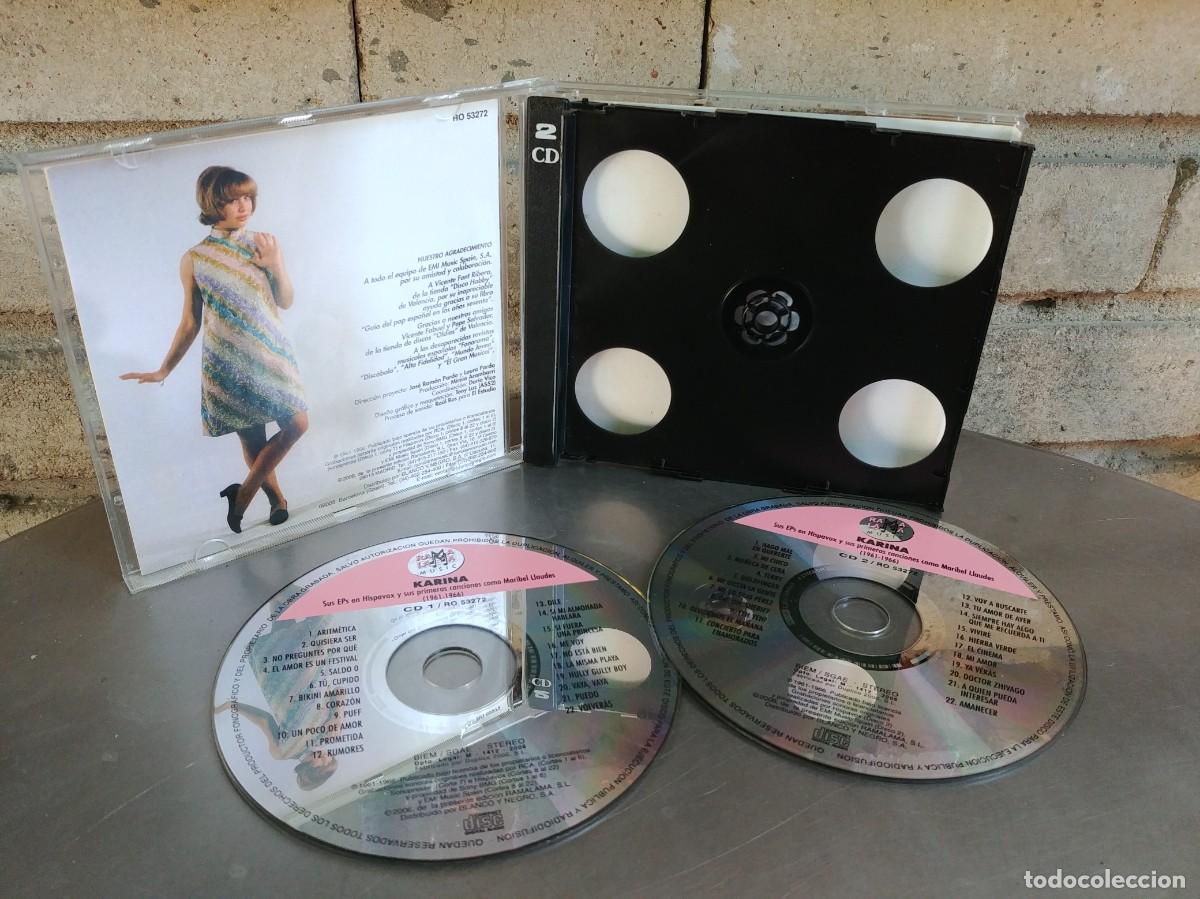 CDs de m&uacute;sica: KARINA-CD DOBLE VOL.2 - Foto 2
