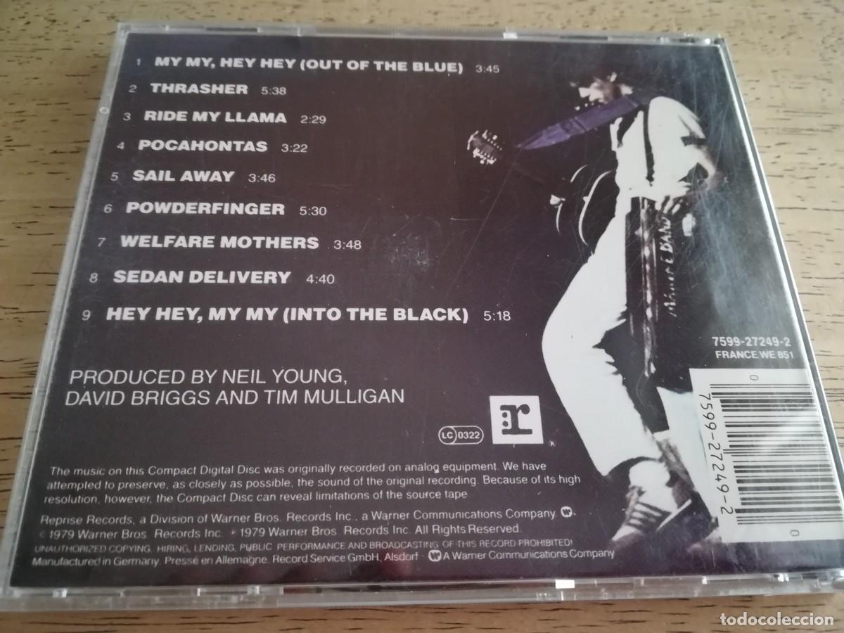 CDs de m&uacute;sica: Neil Young & Crazy Horse. Rust Never Sleeps. CD - Foto 2