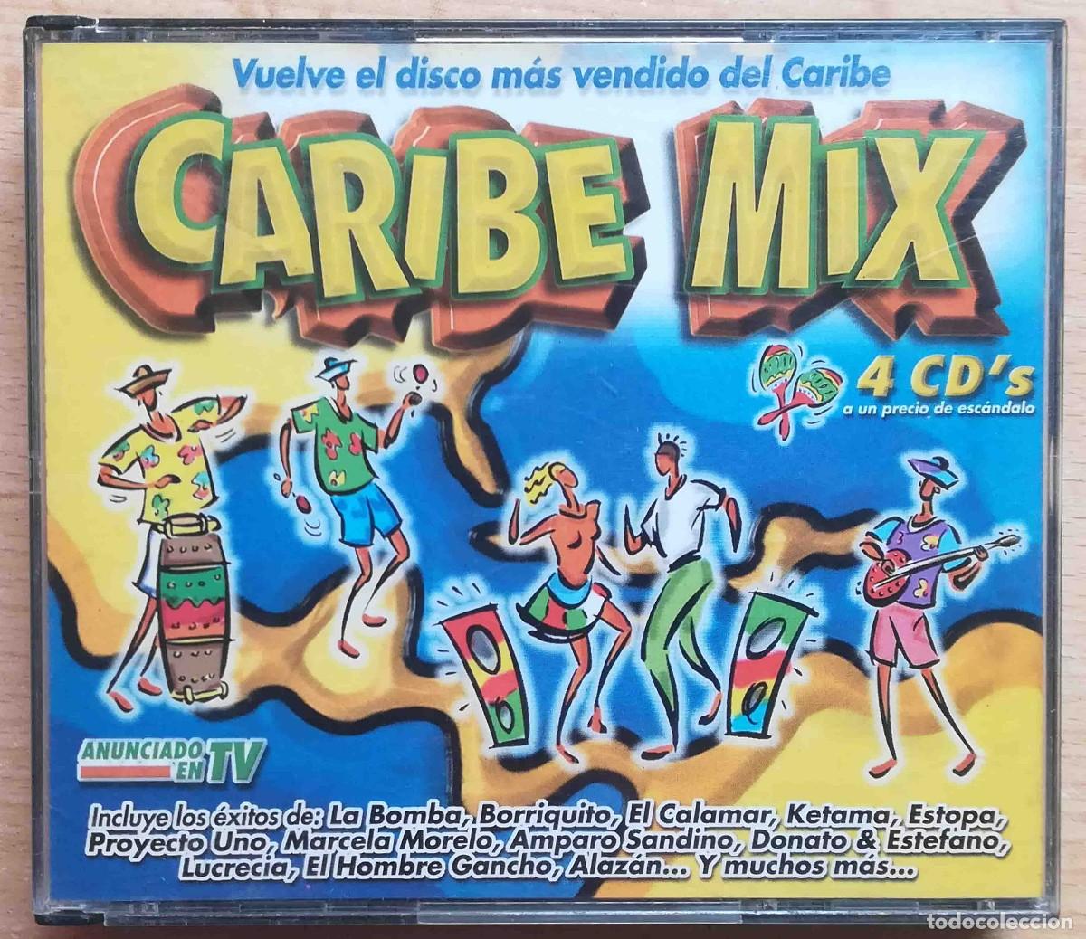 CDs de m&uacute;sica: 4 CD Caribe Mix - Foto 1