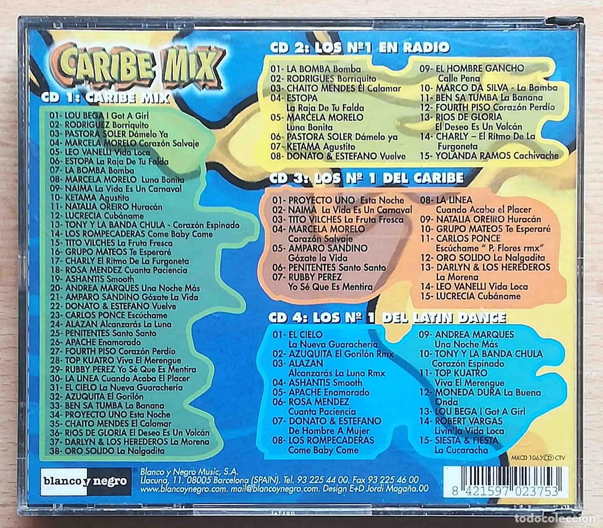 CDs de m&uacute;sica: 4 CD Caribe Mix - Foto 4