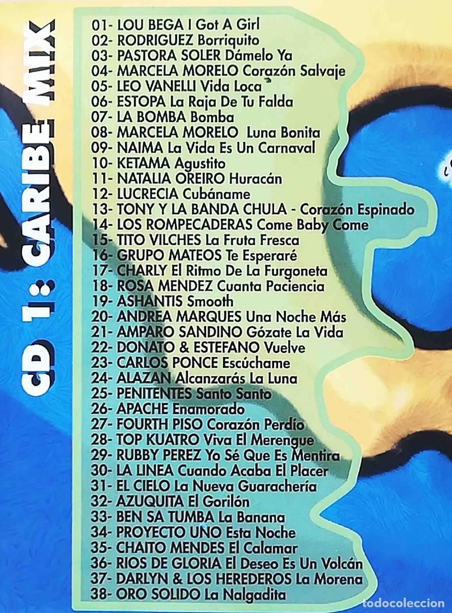 CDs de m&uacute;sica: 4 CD Caribe Mix - Foto 5