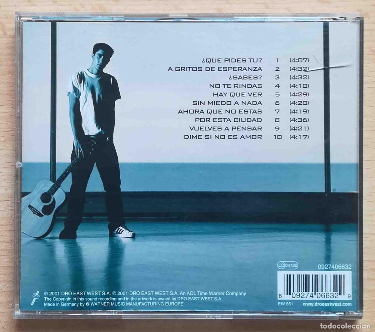 CDs de m&uacute;sica: CD &Aacute;lex Ubago - &iquest;Qu&eacute; pides t&uacute;? - Foto 4