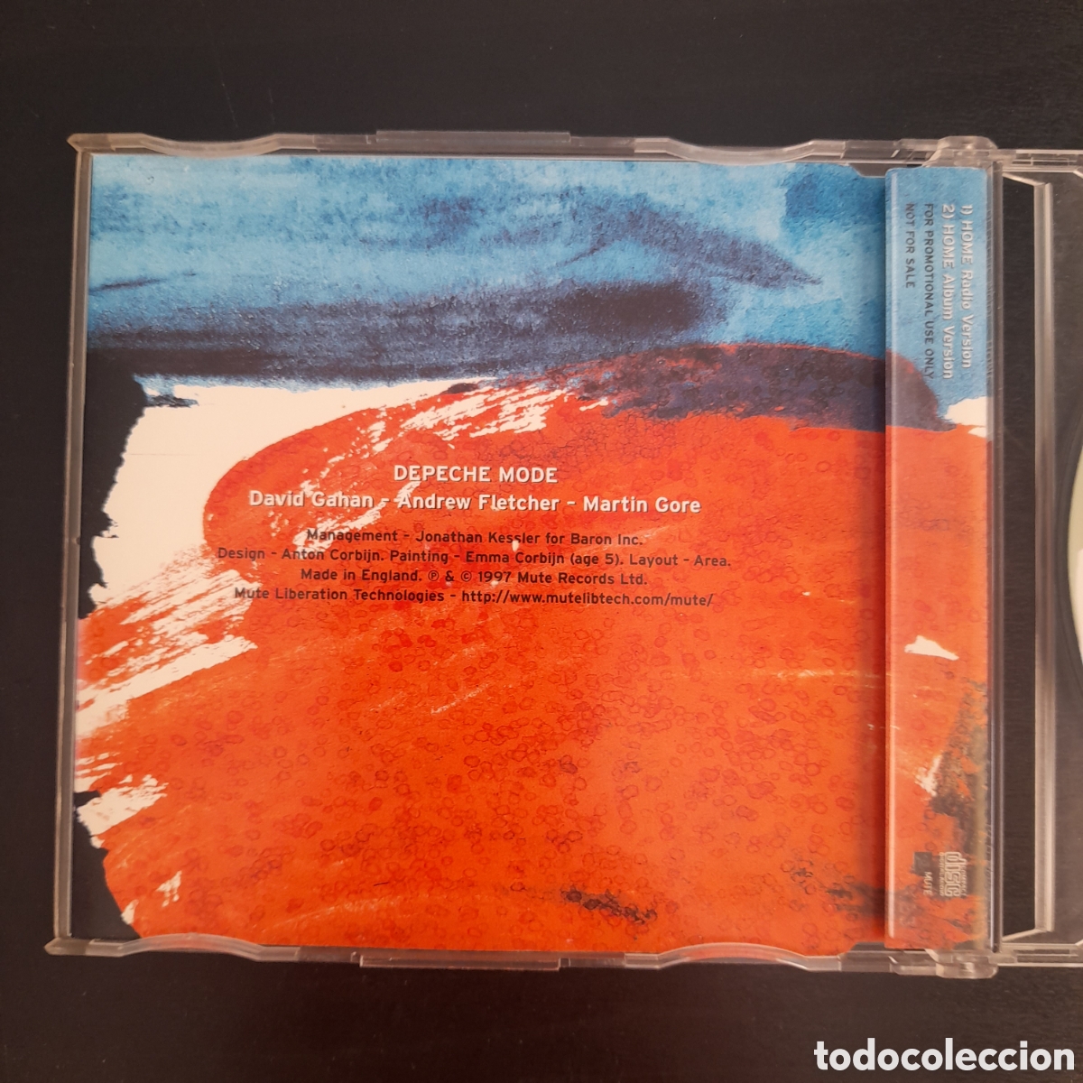 CDs de m&uacute;sica: Depeche Mode &ndash; Home. CD, Single, Promo 1997 UK - Foto 3