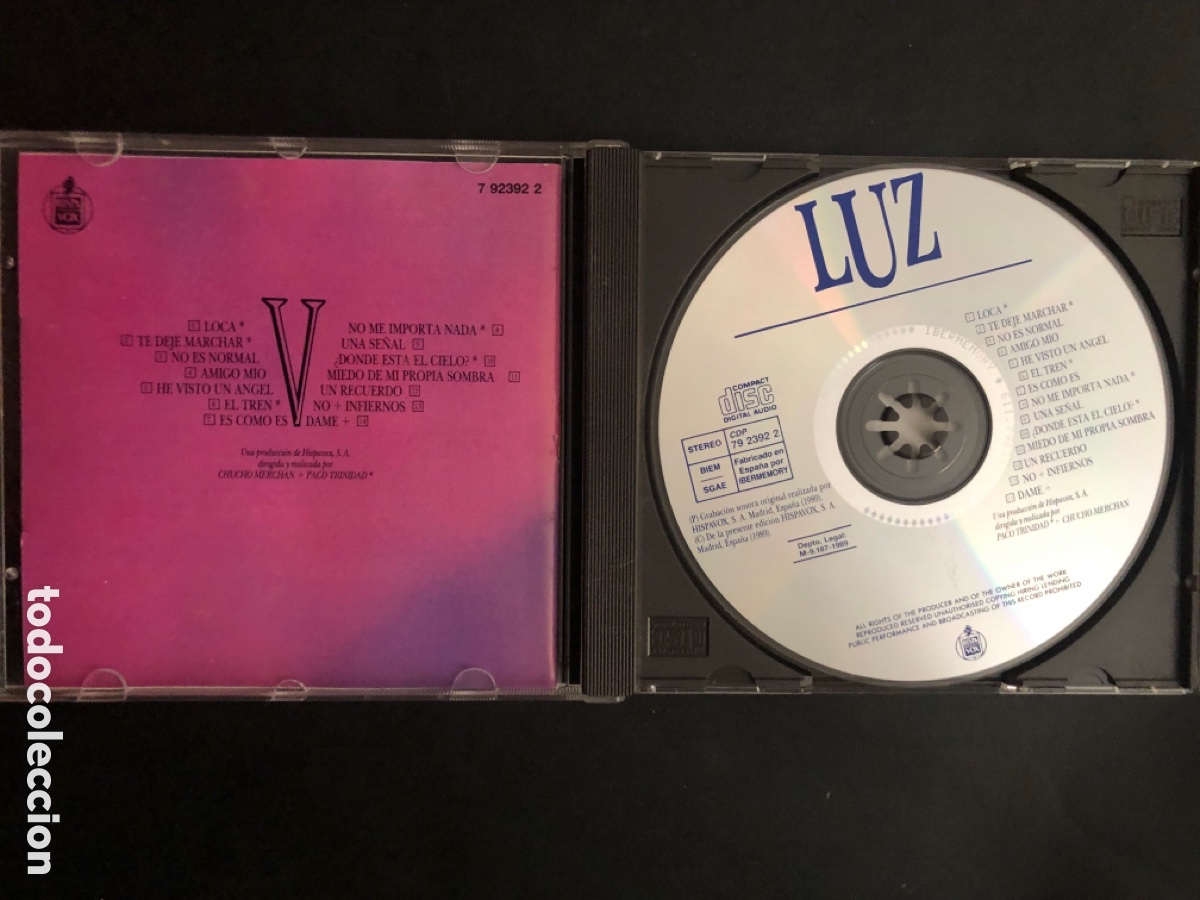 CDs de m&uacute;sica: Cd luz Casal V - Foto 2