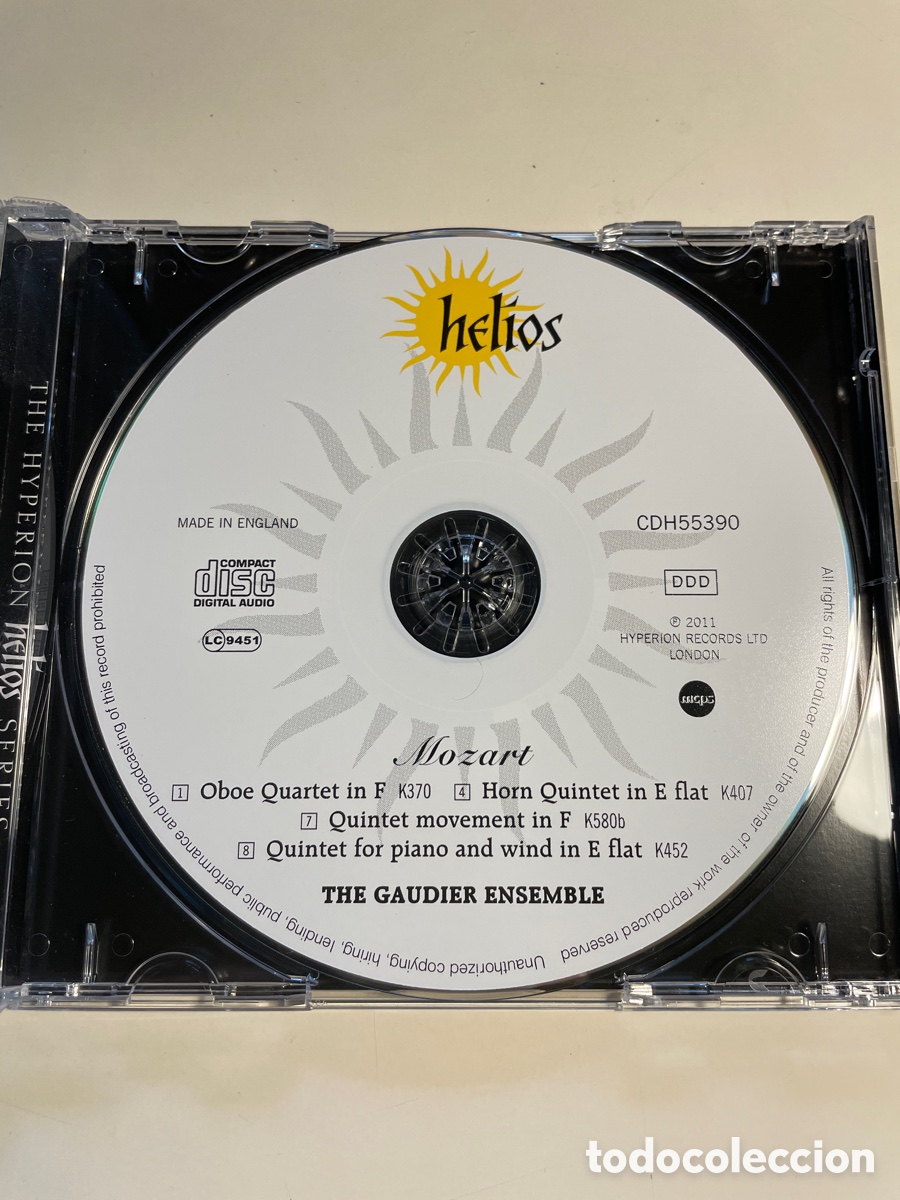 CDs de m&uacute;sica: Quintetos y Cuartetos Mozart - Foto 3