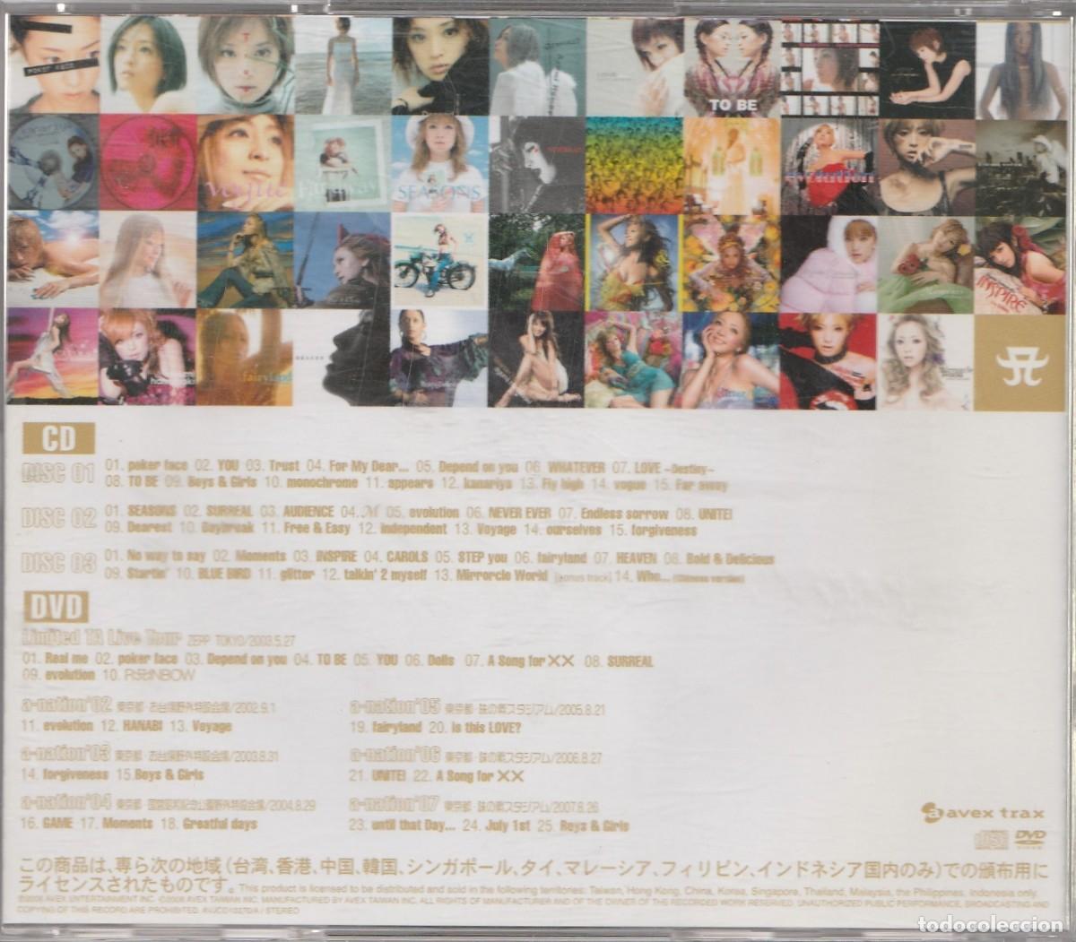 cd ayumi hamasaki - 3 cd-s + dvd - complete all - Buy Cd's of Rock