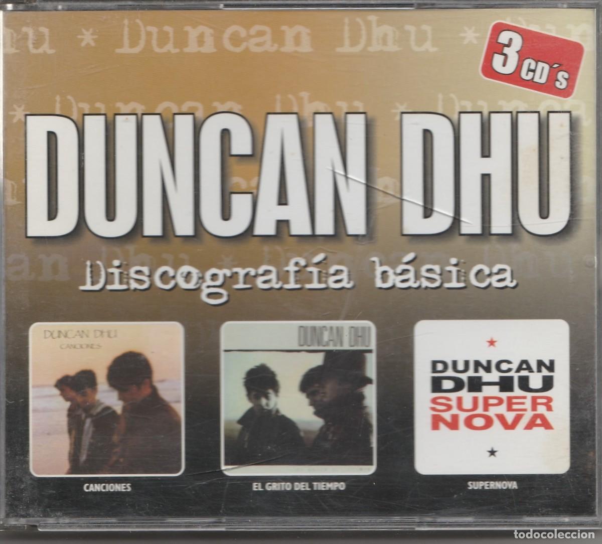 CDs de m&uacute;sica: CD DUNCAN DHU - 3 CD-S - DISCOGRAFIA BASICA - Foto 1