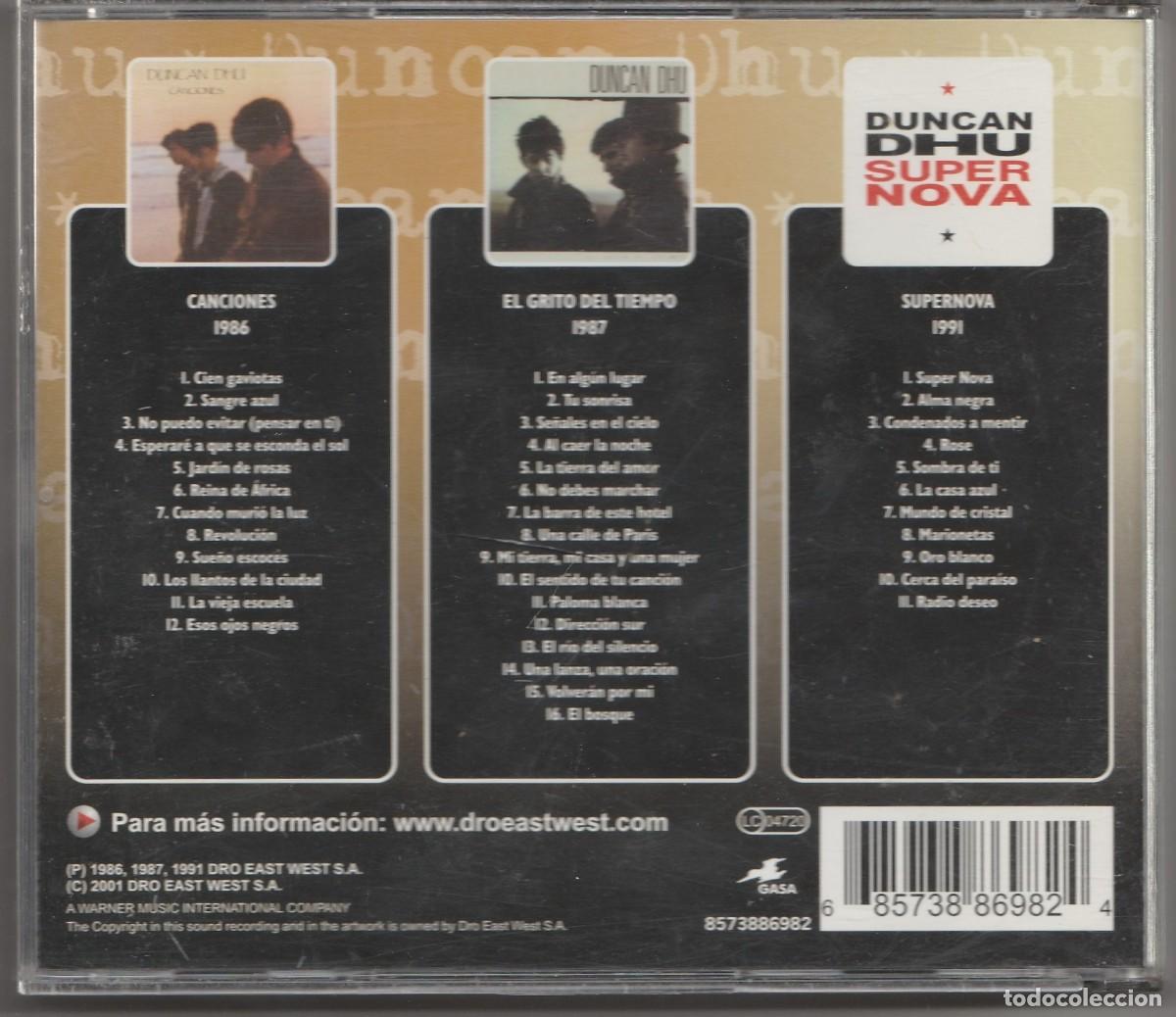 CDs de m&uacute;sica: CD DUNCAN DHU - 3 CD-S - DISCOGRAFIA BASICA - Foto 2