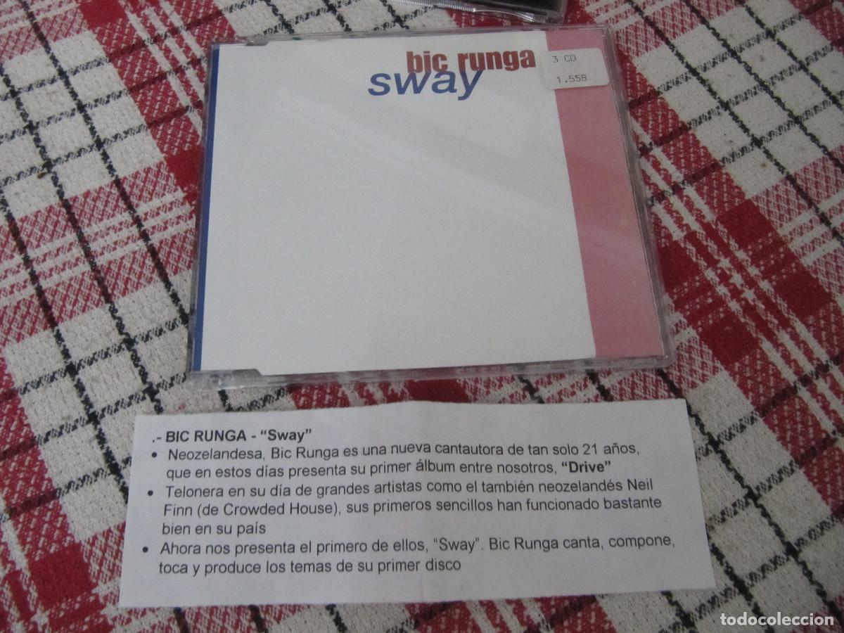 CDs de m&uacute;sica: Bic Runga &ndash; Sway CD SINGLE CADENA 100 - Foto 1