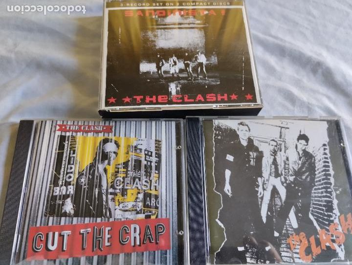 CDs de m&uacute;sica: THE CLASH 3 CD&acute;S - Foto 1